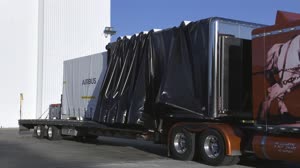 NASA's Europa Clipper Solar Array Arrival and Offload